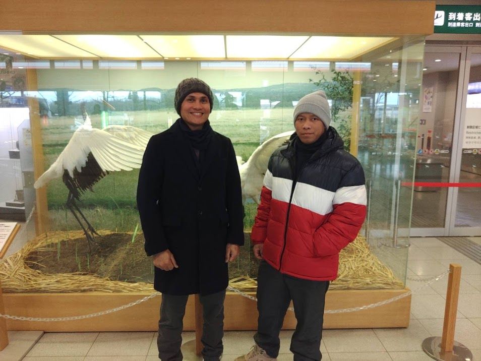 空港でのひととき