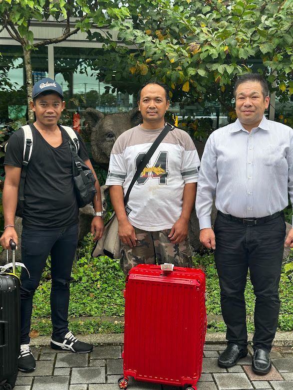 インドネシア出発