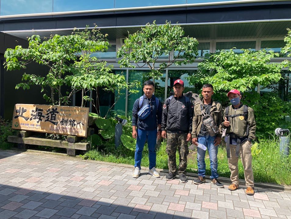 北海道・釧路に到着